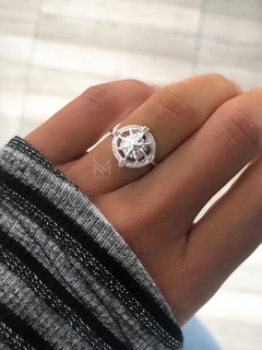 Anillo brújula
