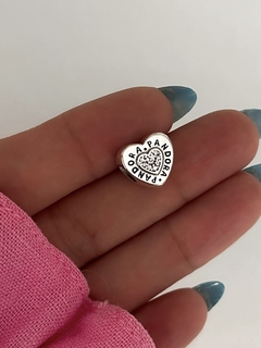charm en forma de corazon - comprar online