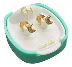 Abridor oro 18K luna con cuerpo