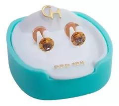 Abridor oro 18K strass mediano - comprar online