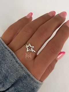 Anillo Estrella calada