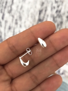 Aros gota 0.8 cm (par)