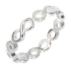 anillo con infinitos - Estilojoyasmanu
