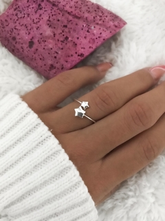 Anillo doble Estrella - comprar online