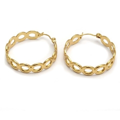 argollas 3 cm (par)