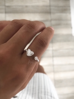 Anillo corazón abierto - comprar online