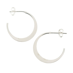 Aros semi argollas (par)