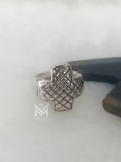 Anillo cruz inflada