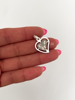 Dije corazon para grabar