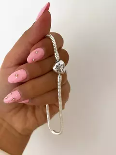 Pulsera corazón liso en internet
