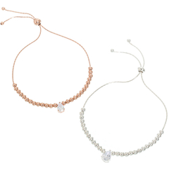 Pulsera ajustable con dije gota