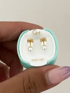 Abridor oro 18K Perla 4 mm - comprar online