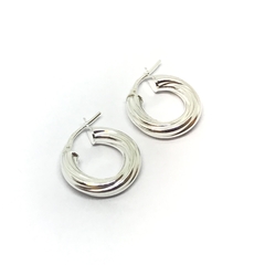 Argollas infladas debora (par)