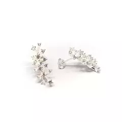 Aros trepadores con piedras (par)