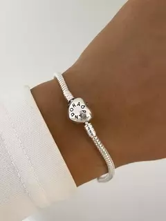 Pulsera corazón liso