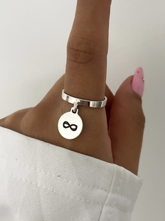 Anillo cinta y medalla para grabar - comprar online