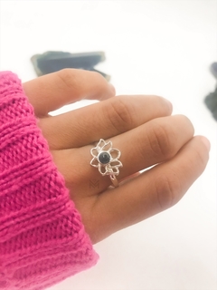 Anillo flor de loto - comprar online