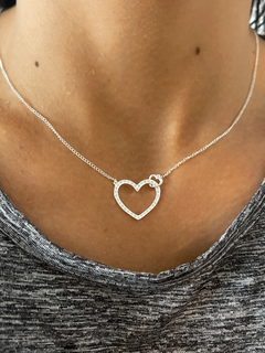 Collar corazones entrelazados - comprar online