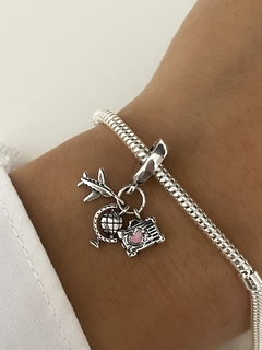 CHARM AVIÓN, GLOBO Y MALETA - comprar online