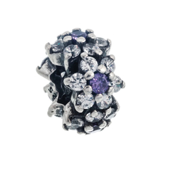 charm dona con flores