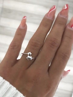 Anillo doble Estrella