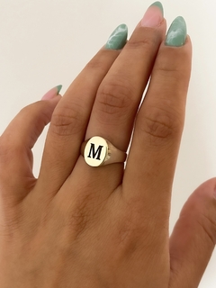 Anillo sello III ( Se puede grabar)