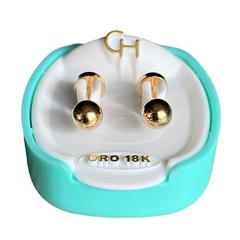 Abridor oro 18K bolita 4.5 mm