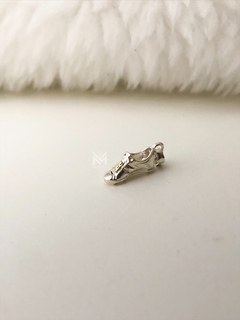 Dije botín Plata y oro - Estilojoyasmanu