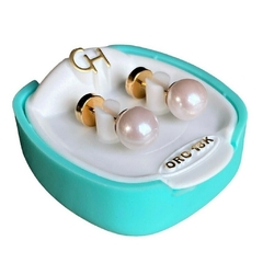 Abridor oro 18K Perla 6 mm