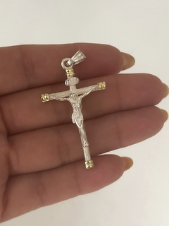 Dije cruz palito con cristo