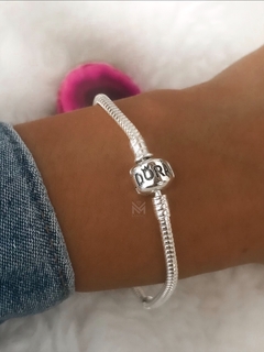 Pulsera clasica plata 925 - comprar online