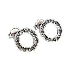 Aros circulo calado mediano (par) - comprar online