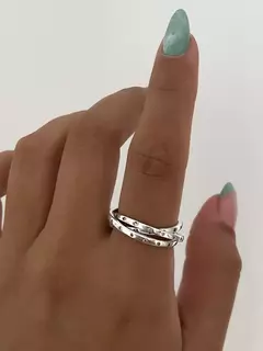 Anillo triple entrelazado - comprar online