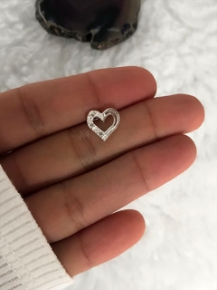 Aro corazón calado (unidad)