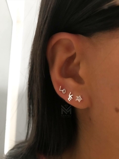 Set de aros love en internet