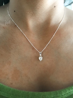 Collar corazoncito cristal - comprar online