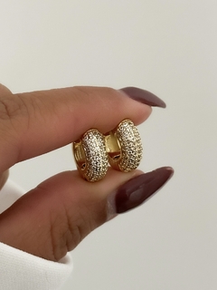 Argollas anchas 1.5 cm (par) - comprar online