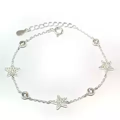 Pulsera estrellas y piedras