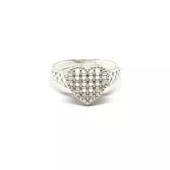 Anillo corazon calado en internet