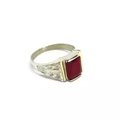 Anillo sello con flor de lis - comprar online