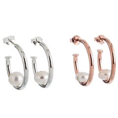 Aros perlas (par)
