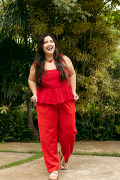 Calça Martina Vermelha - comprar online