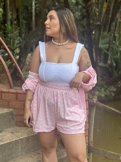Top Mitra Branco - Madame Gal