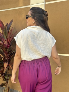 Blusa ClaraLuna Branca - Madame Gal