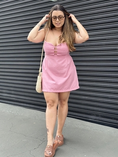 Vestido Capricorniana Rosa na internet