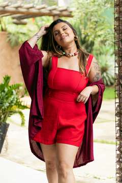 Top Mitra Vermelho