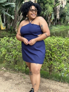 [ENVIO 16/11] Vestido Escorpiana Marinho - comprar online