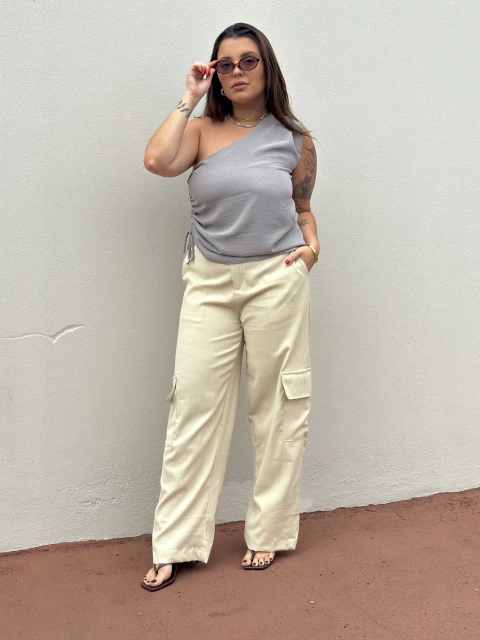 Blusa Victoria Cinza - comprar online