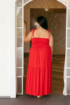 Vestido Litoral Vermelho na internet