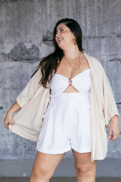 [ENVIO DIA 07/02] Short Blum Branco - loja online
